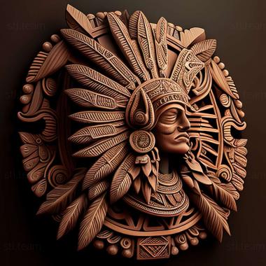 3D model aztec (STL)